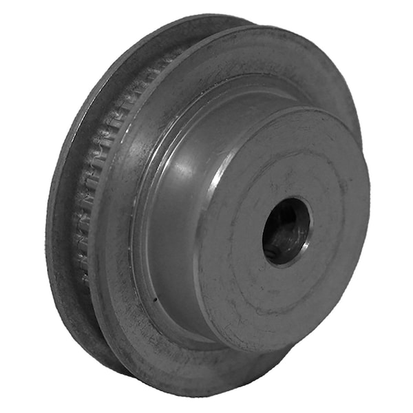 B&B Manufacturing 48MP012-6FA3, Timing Pulley, Aluminum, Clear Anodized, 48MP012-6FA3 - main